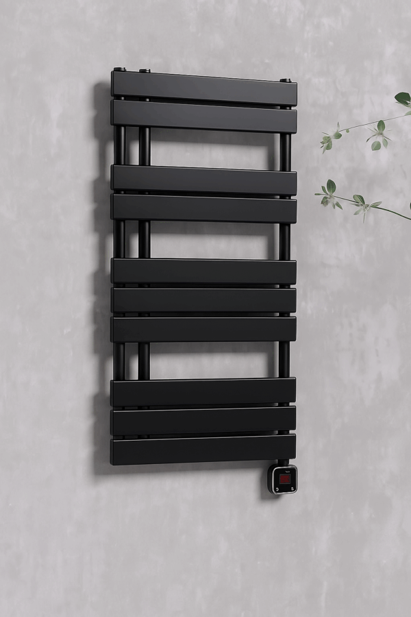 Elektrische radiator Violet ELECT. 500 x 1000 zwart