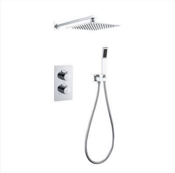 Inbouw Douche kraan Silence zilver