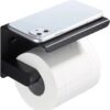 Toilet rolhouder Luxe Zwart