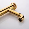 Wastafelkraan opbouw goud hoog
