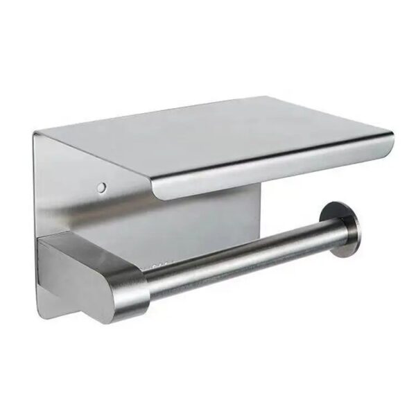 Toilet rolhouder Luxe Zilver
