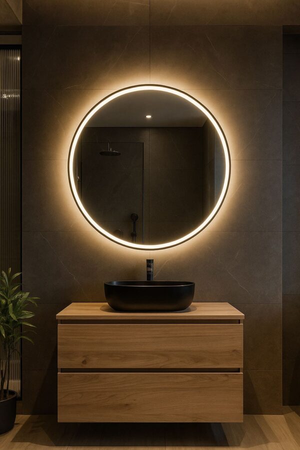 6ba63eb9-8208-4c4c-bddd-45720b00d222 Massief houten badkamermeubel 80 cm – Luxe design met keramische waskom